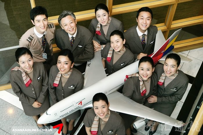 Asiana Airlines nổi bật với dịch vụ hỗ trợ gia đình đi máy bay