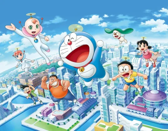 Mèo máy Doraemon là nhân vật hoạt hình Nhật Bản nổi tiếng